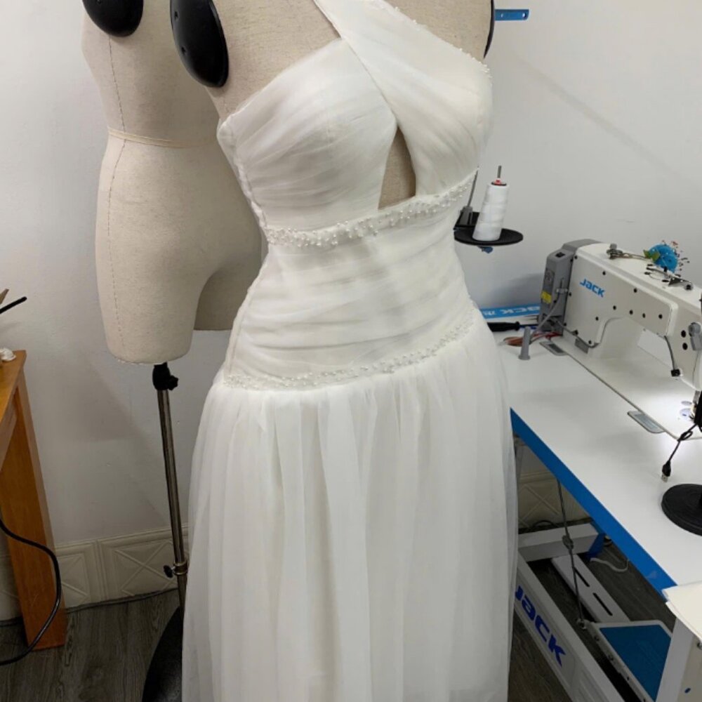 SouliaDream / White Goddess Dress / Women's Large - Picture 10 of 10
